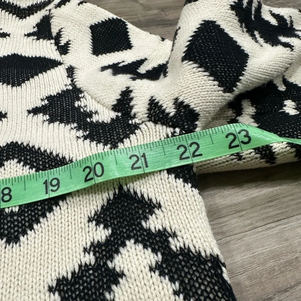 Koto Southwestern Aztec Knit Cardigan Sweater